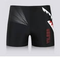 thumbnail image 5 of guisaled Men's Swim Jammers Athletic Training Swimming Trunks Quick Dry Compression Square Leg Swim Brief Jammer Swimsuit Valentines Day s, 5 of 7