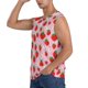 thumbnail image 3 of Fotbe Hand Drawn Strawberry Men's Camiseta sin Mangas Estampada para Hombres, Playera Casual para Gimnasio, Entrenamiento, Playa-XX-Large, 3 of 7