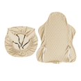 thumbnail image 1 of veasfak Housse de Protection Extensible pour Chaise d'Ordinateur Polyester Réutilisable Lavable Beige, 1 of 8