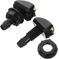 thumbnail image 1 of Luxshiny 2Ud Nozzle Para Lavaparabrisas En Nylon Negro Para Auto Fácil Instalación, 1 of 6