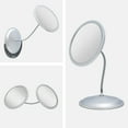 thumbnail image 3 of Tocador Mirror Zadro Double Vision con cuello de cisne y soporte de pared 5X/10X, 3 of 9