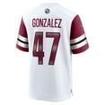 thumbnail image 3 of Men's Nike Zane Gonzalez  White Washington Commanders Game Jersey, 3 of 3