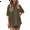Military Green, variant on Women'S Two Piece Lounge Set 2025 Summer Casual Oversized Shirts Biker Shorts Green L
