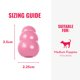 thumbnail image 3 of Goma de dentición natural Chew Toy KONG Puppy para perros medianos, 3 of 9