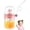 Pink, variant on Cute Whale Sippy Cup 260ml Leak Proof Reusable Tumbler with St BPA Free Plastic Water Bottle for Campus Beach Party Travel Hydration