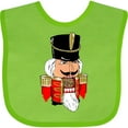 thumbnail image 3 of Inktastic Christmas Nutcracker in Red Boys or Girls Baby Bib, 3 of 4