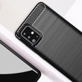 thumbnail image 2 of PANDACO Black Brushed Metal Case for Samsung Galaxy A71 4G, 2 of 3