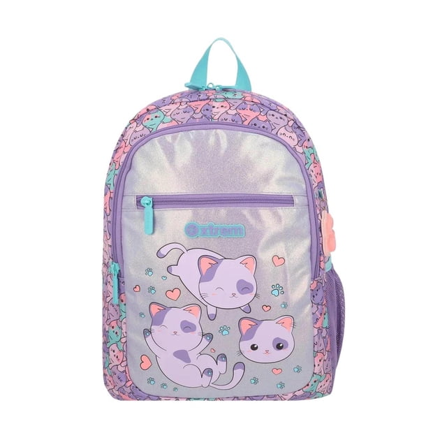 MOCHILA XTREM LOGAN 6XT LILAC CATS