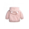 thumbnail image 2 of Ropalia Toddler Baby Girl Warm Ears Hoodie Clothes Infant Jacket Coats Velvet Thick Lamb Outerwear Clothes, 2 of 5