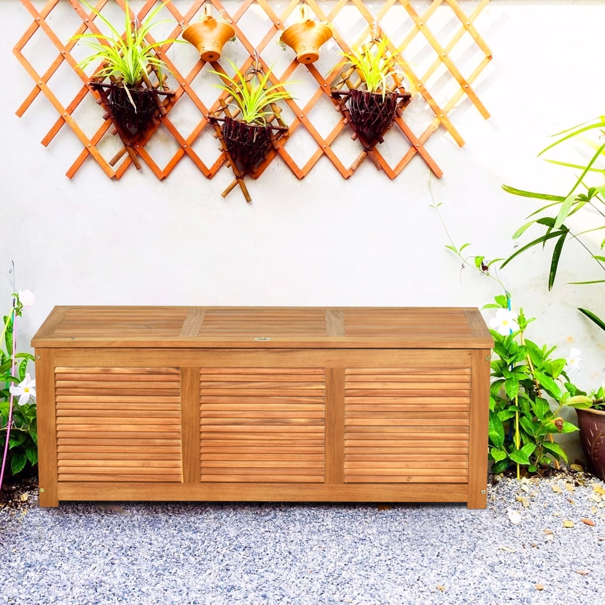 Costway Deck Storage Box - Thumbnail 5