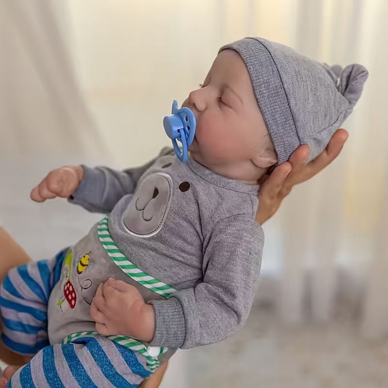 Dayoff Kids Lifelike Reborn Baby Dolls - 18 Inch Realistic Baby Doll (No Accessories) For Kids Age 3+