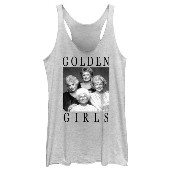 Women's The Golden Girls Classic Portrait Racerback Tank Top