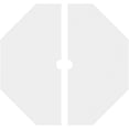 thumbnail image 4 of 36"OD x 3"ID x 12 1/2"C x 1"P Logan Architectural Grade PVC Contemporary Ceiling Medallion, Two Piece, 4 of 11