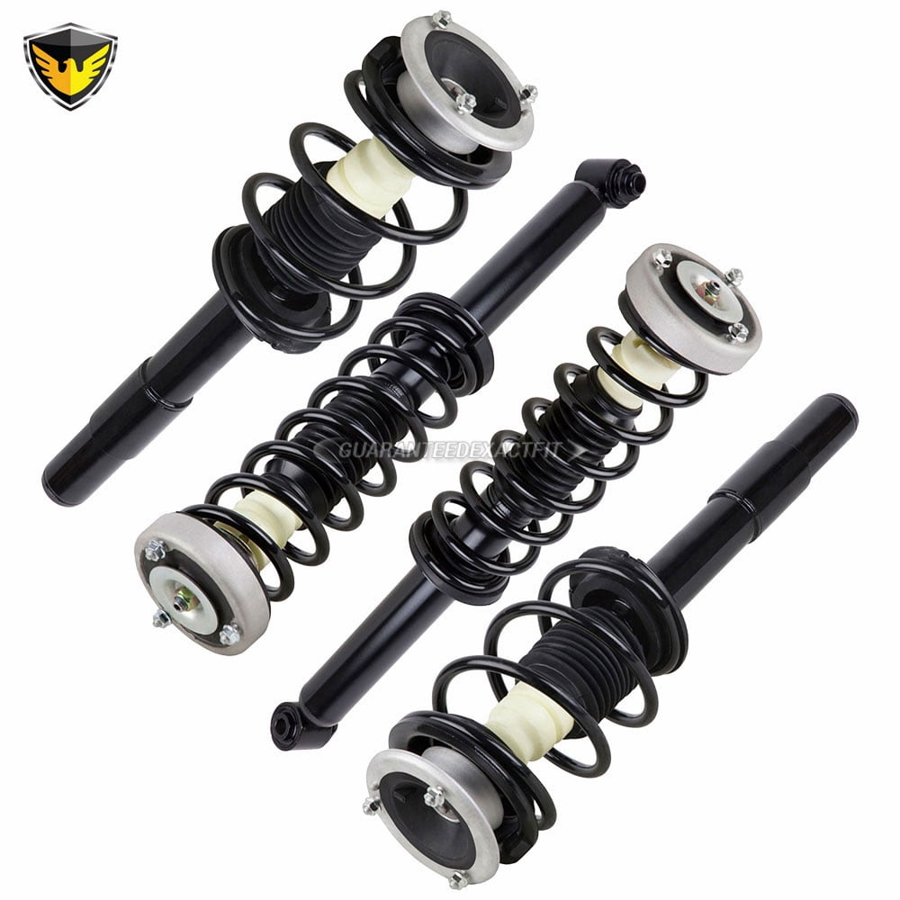 Complete Set Duralo Front Rear Strut Spring Assembly For BMW 525i 530i & 528i