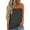 Grey, variant on jovati Off the Shoulder Tops for Women Sexy Strapless Bandeau Tank Top For Women Summer Solid Color Tube Tops Casual Sexy Off Shoulder Holiday Blouse Top