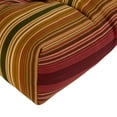 thumbnail image 5 of Kinnabari Stripe 20 in. Square Outdoor Tufted Seat Cushion (set of 2) by Greendale Home Fashions, 5 of 10