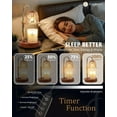 thumbnail image 3 of Funistree Flower Candle Warmer Lamp with Timer and Dimmer, Electric Top Down Wax Melter for Jar Candles, Adjustable Height Wax Warmer for Women Girl Wife, New Home Bedroom Decor, 3 of 7