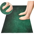 thumbnail image 4 of GZHJMY Dark Green Bathroom Rug Mat,Soft and Absorbent Bath Mats Non-Slip Carpet Machine Washable Kitchen Mat for Bathroom, Tub and Shower 39x20in Carpet Runner, 4 of 7