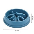 thumbnail image 2 of Slow Feeder Dog Bowl Slow Feeding Dog Food Bowl Interactive Dog Puzzle Bowl Slow Down Eating Dishes Stop Maze Dog Lick Bowl for Small Medium Dogs Heavy Dog Bowls for Large Dogs Metal Maze Dog, 2 of 3