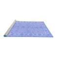 thumbnail image 2 of Ahgly Company Machine Washable Indoor Rectangle Oriental Blue Traditional Area Rugs, 2' x 3', 2 of 4