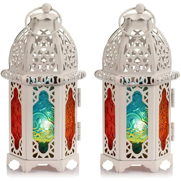 Moroccan shop candle holders