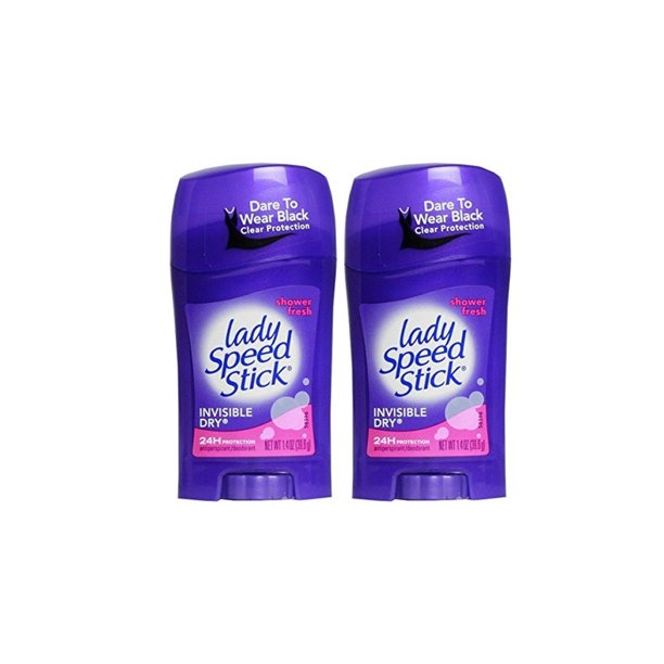 lady speed stick deodorant 1.4 ounce powder fresh invisi dry (41ml) (2