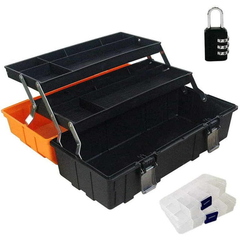 Tool Box Organizer 3-Layer Multiplication Plastic Storage Toolbox