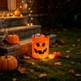 thumbnail image 6 of ShaoXinWan LED Light Up Halloween Candy Bucket Bag,Glowing Reusable Trick or Treat Tote Bag,Multipurpose Lighted Candy Pouch for Halloween Party Supplies and Favor Use, 6 of 6