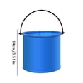thumbnail image 2 of Cubo plegable y retráctil XIANXIAN Red para niños Cubo plegable para pesca con red Herramientas y mejoras para el hogar Cubo pequeño para pesca, 2 of 3