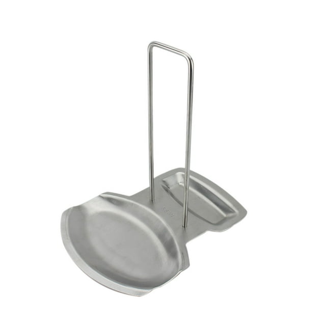 Naiovety Accesorios de cocina, estante con tapa de olla de acero inoxidable, organizador de cocina, cubierta para sartenes, soporte para Organizadores de utensilios de cocina