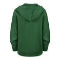 thumbnail image 3 of Women's '47  Kelly Green New York Jets Plus Size Clarity Kennedy Pullover Hoodie, 3 of 3