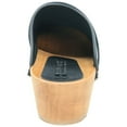 thumbnail image 5 of BJORK Maja Open Back Wood Leather Clogs (Magenta Metallic - EU37), 5 of 8