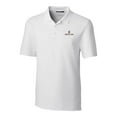 thumbnail image 2 of Men's Cutter & Buck White Santa Clara Broncos Big & Tall Forge Stretch Polo, 2 of 3