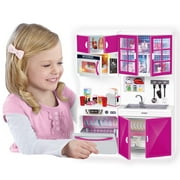 Daisyyozoid Wholesale Simulation Kitchen Cabinets Set Children Pretend Play Cooking Tools Mini Dolls