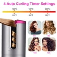 thumbnail image 2 of Rizador de pelo automático USB, rizador de cerámica inalámbrico, calentamiento rápido Labymos Rizador Automático, 2 of 7