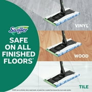Swiffer Sweep and Mop Deluxe 2-in-1 Floor Mopping & Sweeping Kit, 1 Device, 5 Sweep + 3 Mop Refills