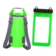 thumbnail image 3 of Almencla Waterproof Dry Bag Backpack 5L Roll Top Sack for Swimming Camping Water Park Green, 3 of 8