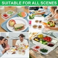 thumbnail image 5 of ZYNERY 50 Pcs Contenants à Double Compartiment Grande Capacité avec Couvercles, Contenants de Rangement pour Aliments Bento, Vinaigrette, Condiments, 5 of 5