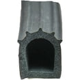 thumbnail image 2 of AP Products 018-023-PT Black 1" x 1" Ribbed Rubber D-Seal with Tape, 2 of 2