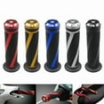 thumbnail image 2 of General Motorcycle Handle Grips Aluminum & Rubber Cushioned for Long Rides, 2 of 12