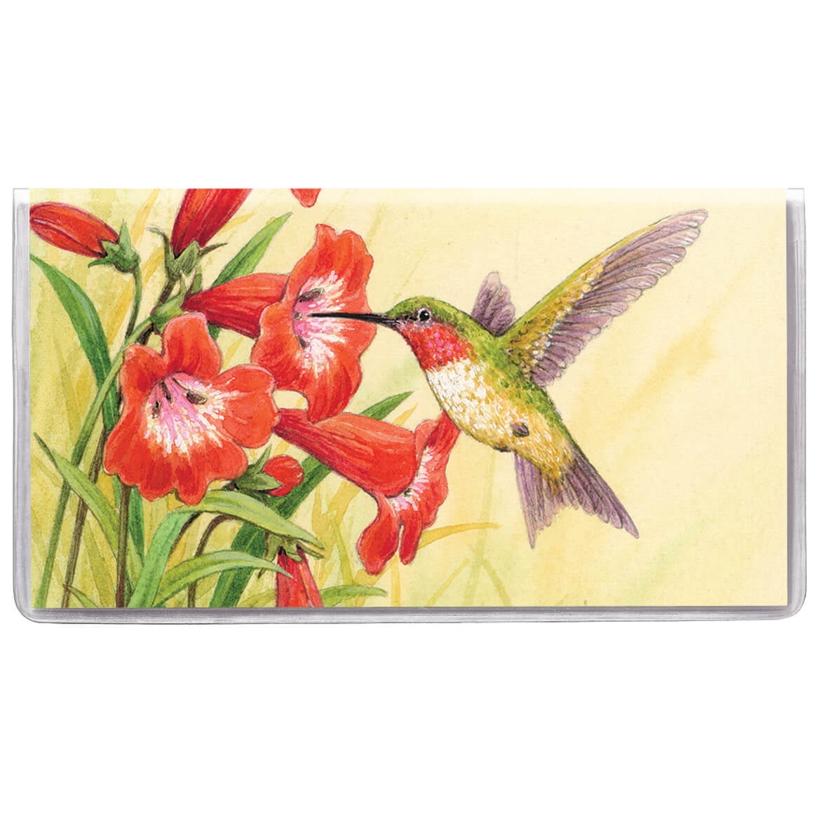 2 Year Planner Hummingbird - Pocket Sized Calendar Ideal for Purses, Briefcases, or Backpacks – 6 ¾ inches x 3 5/8 inches