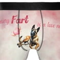 thumbnail image 4 of Every Fart is Love Note Belgian Malinois Guilty Face Happy Valentine's All Over Print Boxer Briefs Underwear for Men Dad Sheepdog Dog Lover Gifts - 01016, 4 of 6