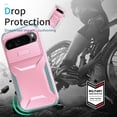 thumbnail image 3 of Allyechgroup Google Pixel 9 Pro Case, Sliding Camera Lens Protective Heavy Duty Shockproof Anti-Scratch Bumper Protective Phone Case for Google Pixel 9 Pro, Rosegold, 3 of 7