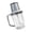 Grey, variant on Ciwanning Electric Mini Processor with Clear Bowl and Grip for Routine Food Tasks
