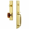 thumbnail image 2 of Grandeur Carfgrbca_Esetd_Na Carre Solid Brass Rose Dummy Full Plate "F" Grip Handleset -, 2 of 5