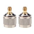 thumbnail image 1 of 2pcs N Male to SMA Female Connector RF Coax Coaxial Adapter, 1 of 6