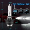 thumbnail image 2 of ENERGETIC D4S Headlight Bulb, Super Brighter Daylight HID Xenon Bulbs, 35w 42V Original High a Low Beam Car Lamps, IP68 Waterproof HId Xenon Headlights, PK32d-5, 2 Pack, 2 of 5