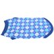 thumbnail image 2 of Pet Pig Primavera Verano Camiseta Sin Mangas Chaleco para Mascotas Sudadera Ropa con Patrón De RomboAzul S, 2 of 14