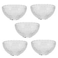 thumbnail image 4 of FRCOLOR  5 Pcs Clear Glass Bowls Candy Dishes Decorative Transparent, 4 of 6