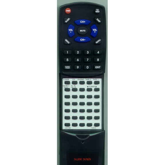 Replacement Remote for YAMAHA VD217300, RTVD217300, RSRX5, RX500U